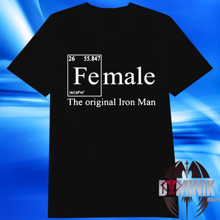 female iron man shirt