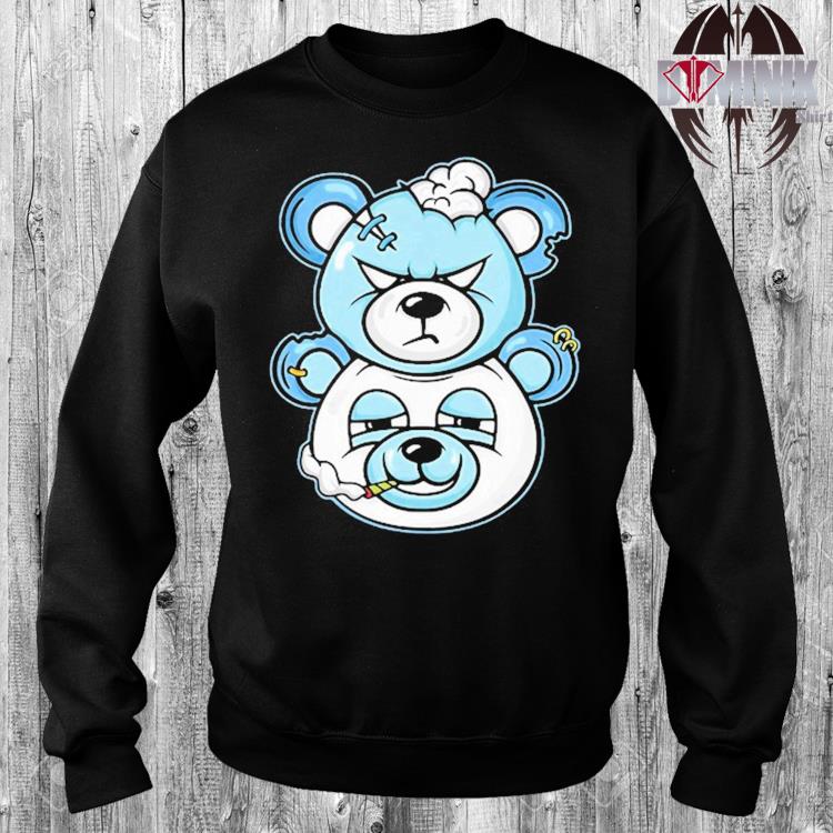 Douple Bear Graphic Match Jordan 11 Low Legend Blue Shirt Hoodie Sweater Long Sleeve And Tank Top