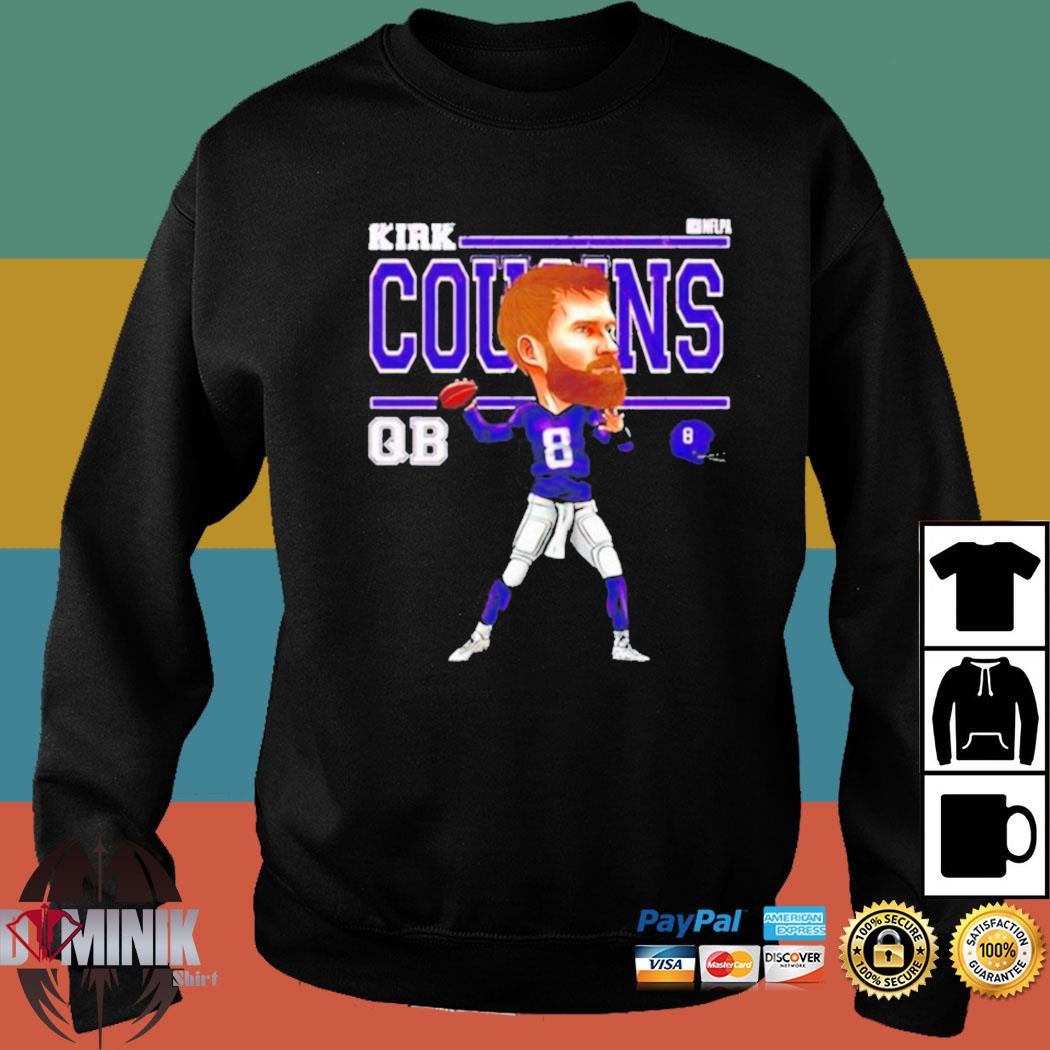 Minnesota Vikings Kirk Cousins Caricature shirt, hoodie, sweater, long  sleeve and tank top