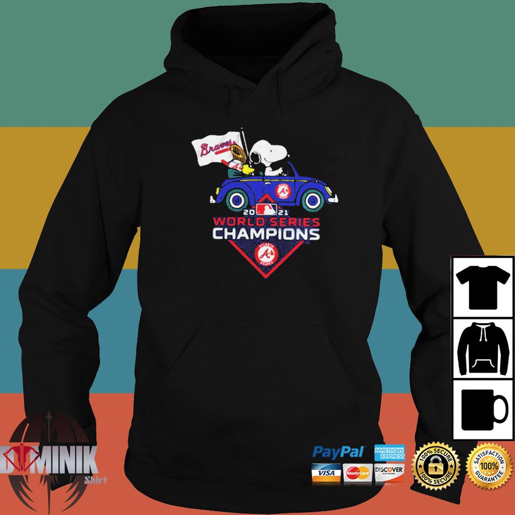 Snoopy Atlanta Braves World Series Champions 2021 Shirt