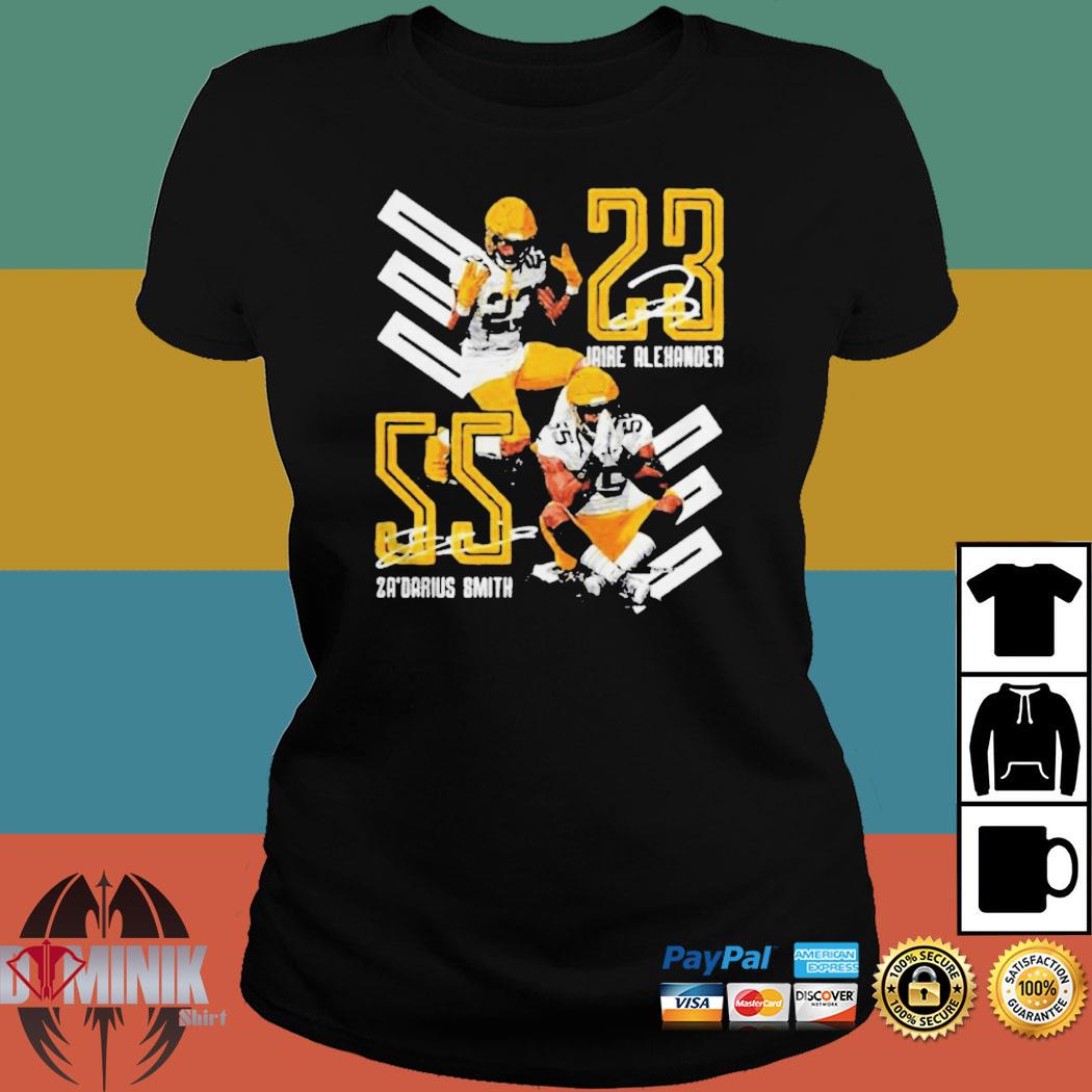 Za'darius Smith And Jaire Alexander For Green Bay Packers Signatures Shirt,  hoodie, sweater, long sleeve and tank top