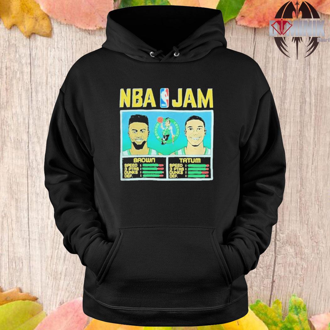 Nba Jam Jaylen Brown and Jayson Tatum Boston Celtics Shirt