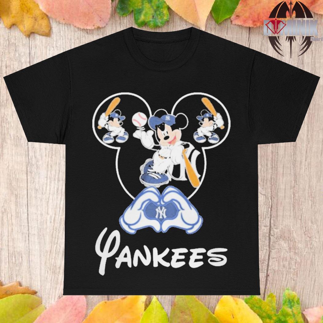 Mickey mouse new york yankees logo shirt, hoodie, sweater, long sleeve and  tank top