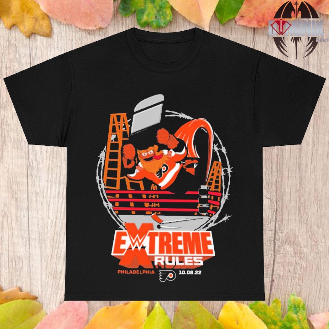 Official Philadelphia flyers gritty extreme rules 2022 event T-shirt,  hoodie, tank top, sweater and long sleeve t-shirt