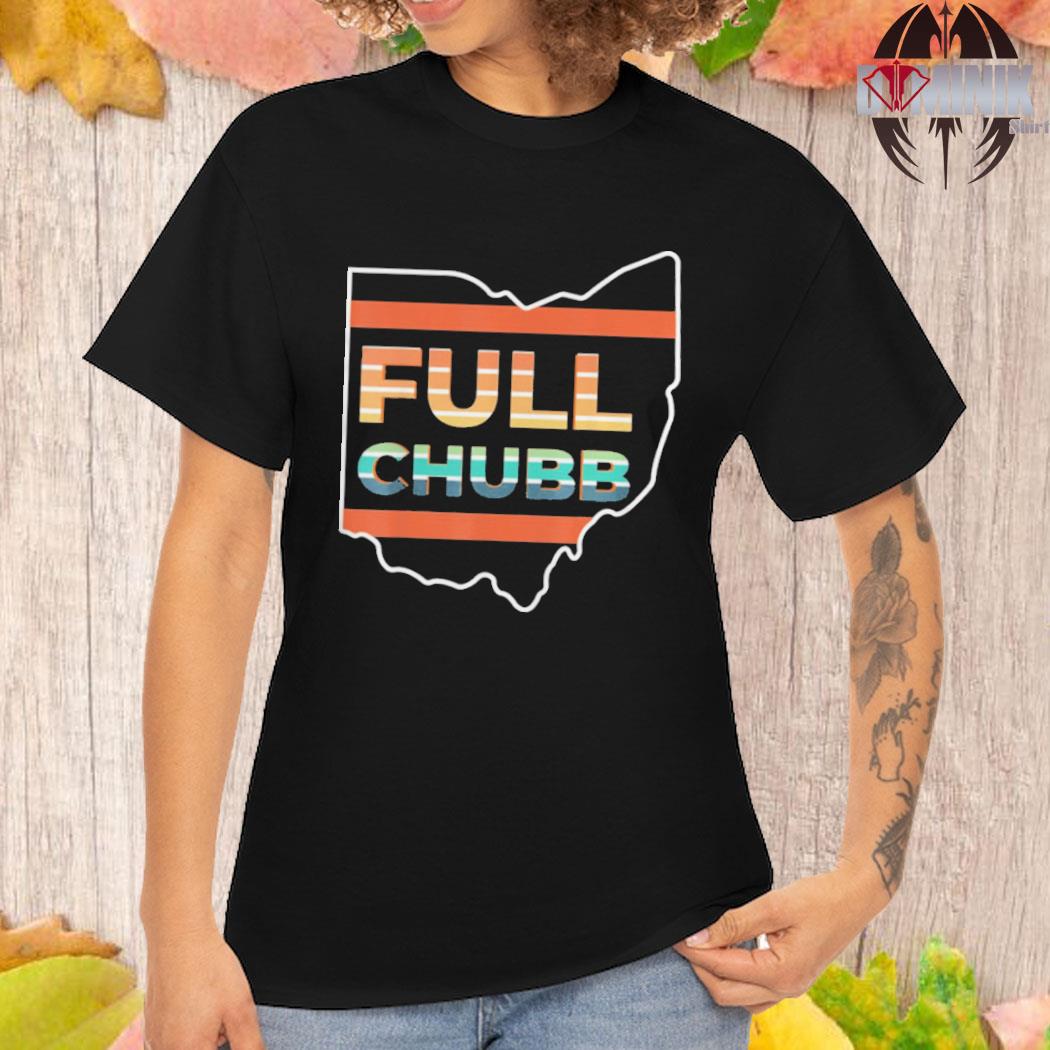 Retro Full Football Vintage love Browns Chubb Cleveland T Shirt