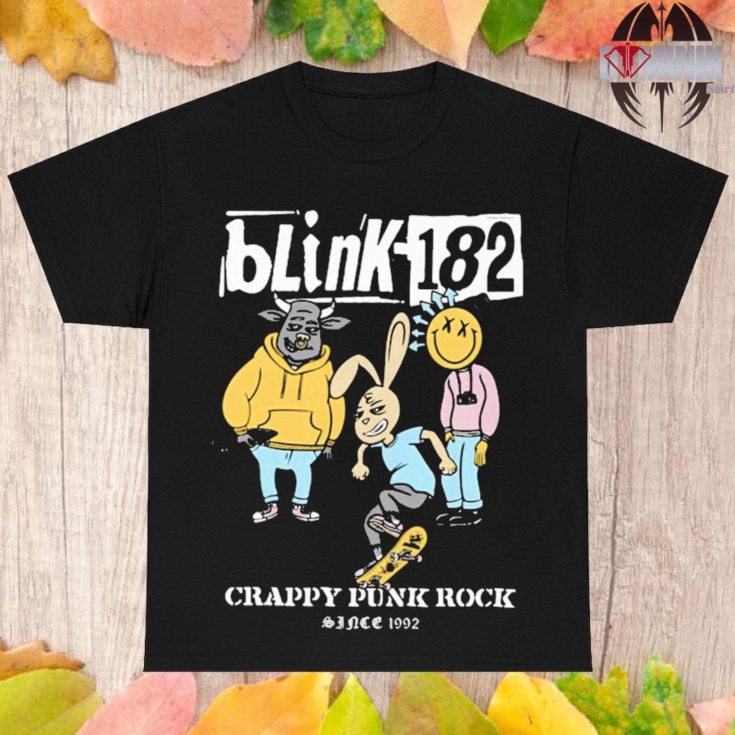 Official Blink 182 crappy punk rock since 1992 T-shirt, hoodie