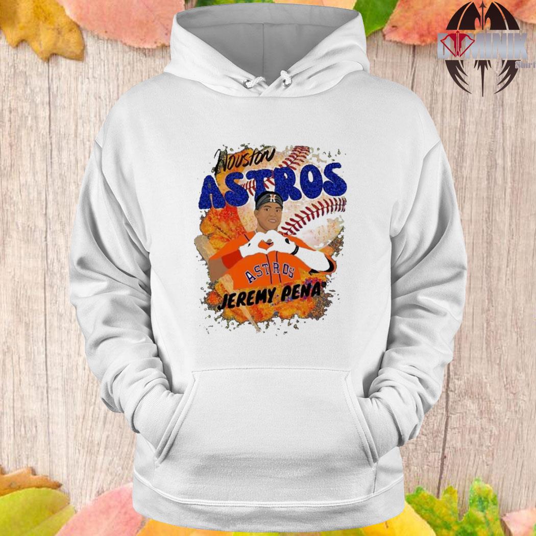 Houston Astros Custom Number And Name AOP MLB Hoodie Long Sleeve