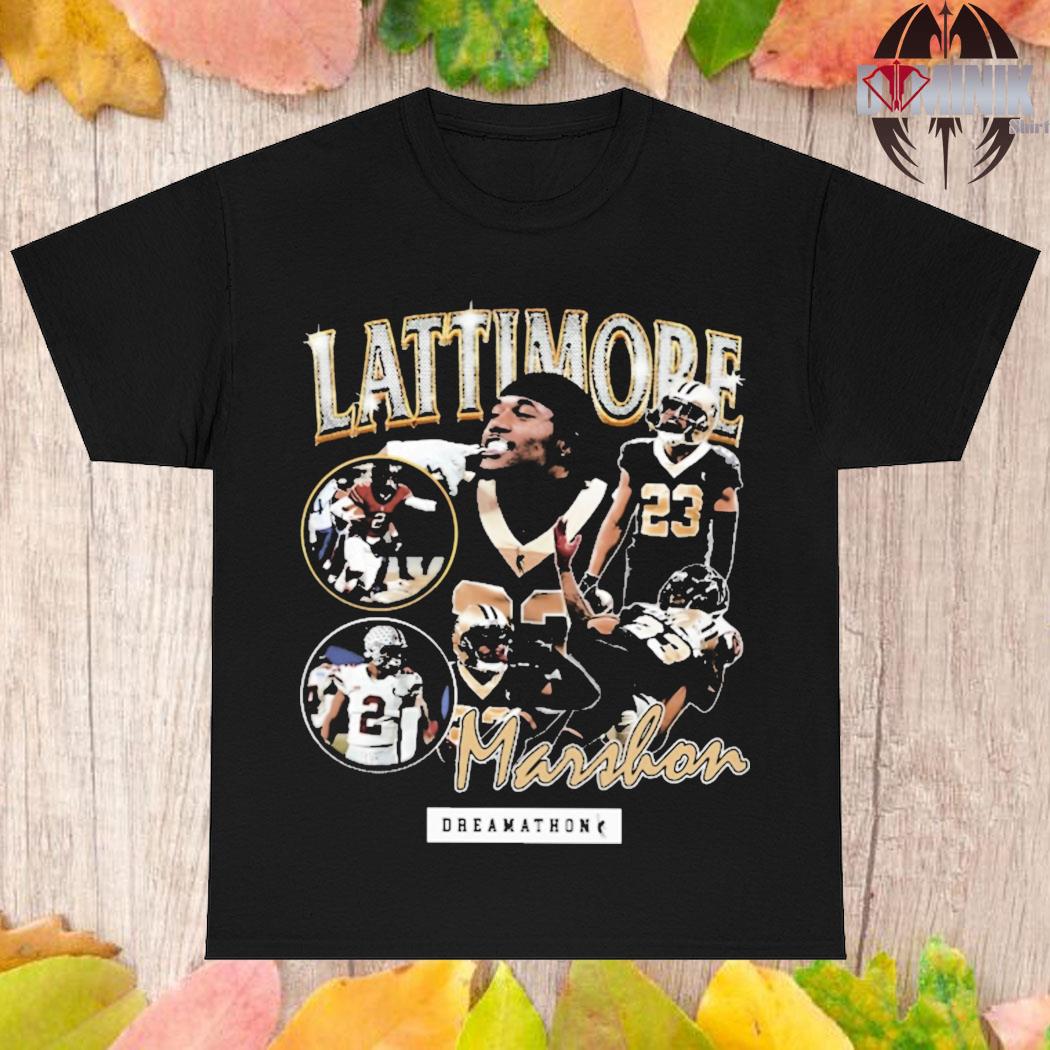 Official Saints Marshon Lattimore Dreamathon Shirt, hoodie, sweater, long  sleeve and tank top