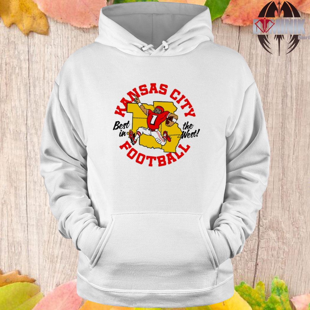 Charlie Hustle Store Kansas City Football Best In The West Shirt, hoodie,  sweater, long sleeve and tank top