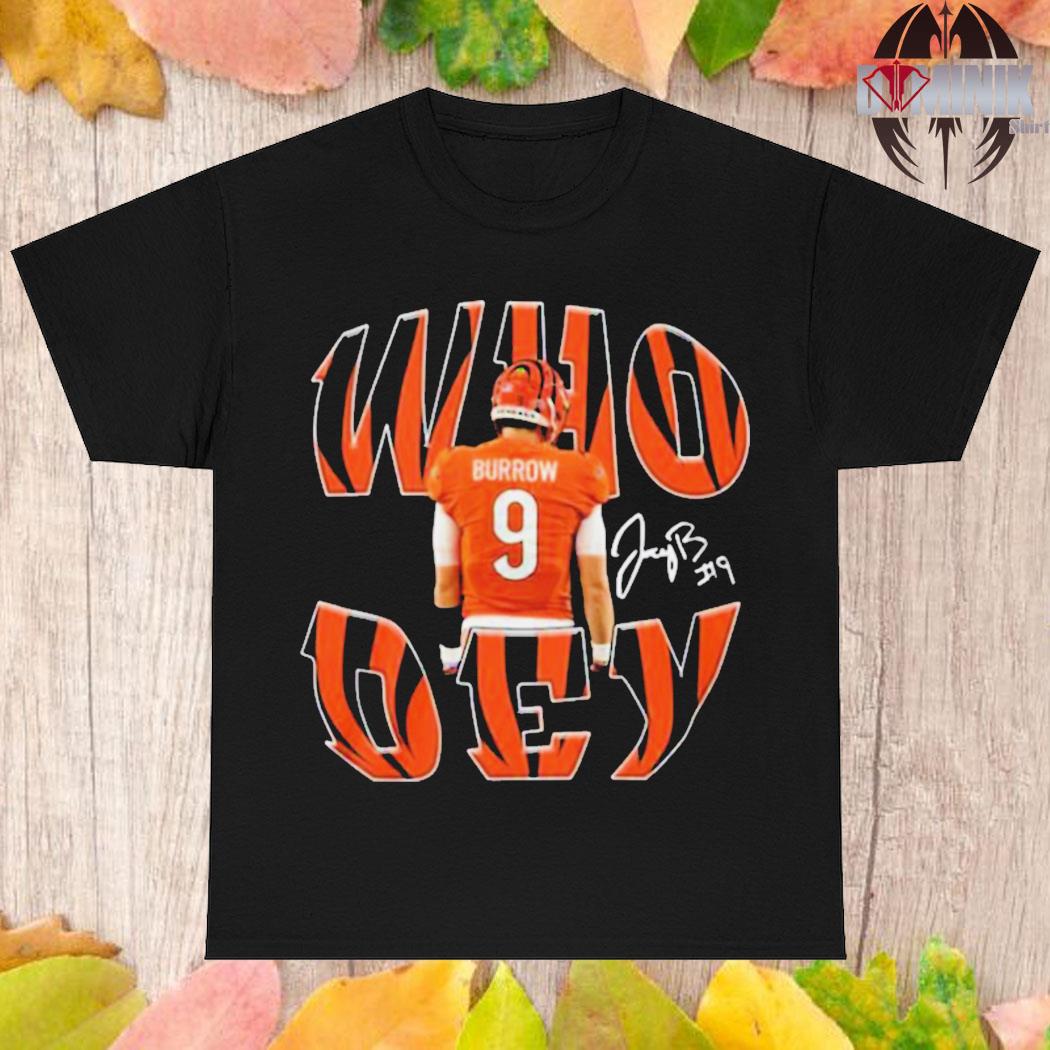 Bengals nation who dey Joe Burrow Cincinnati Bengals shirt - Yesweli