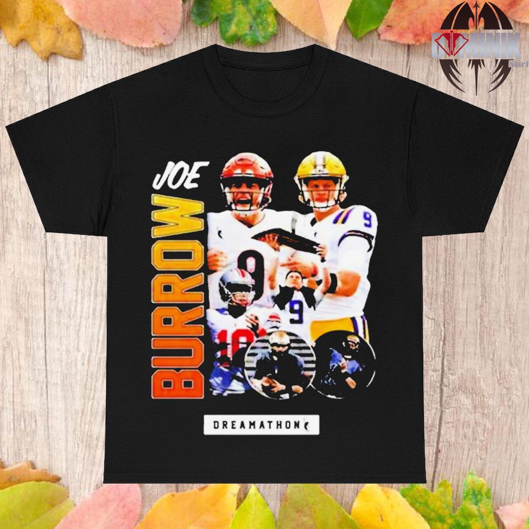 Joe burrow dreamathon cincinnati bengals nfl shirt, hoodie, sweater, long  sleeve and tank top