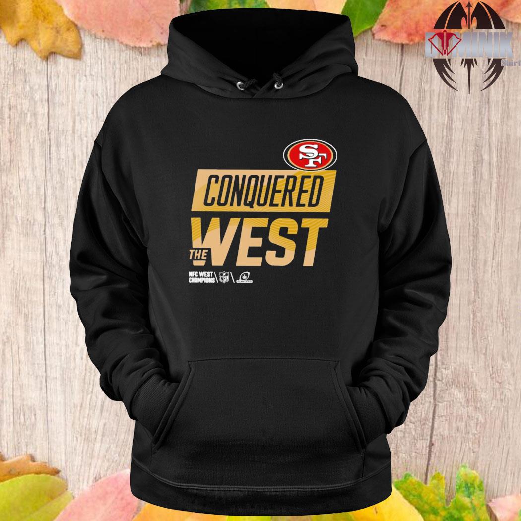 Official San Francisco 49Ers Conquered The West T Shirt - Sgatee