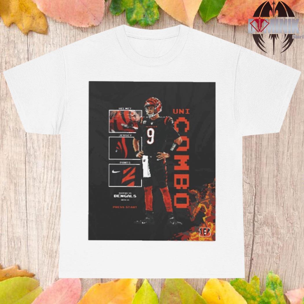 Cincinnati Bengals Uni Combo Helmet Jersey Pants Bengals 9 Shirt t-shirt by  To-Tee Clothing - Issuu