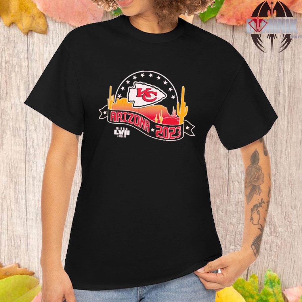 2023 Super Bowl LVII Kansas City Chiefs Arizona T-Shirt - T-shirts Low Price