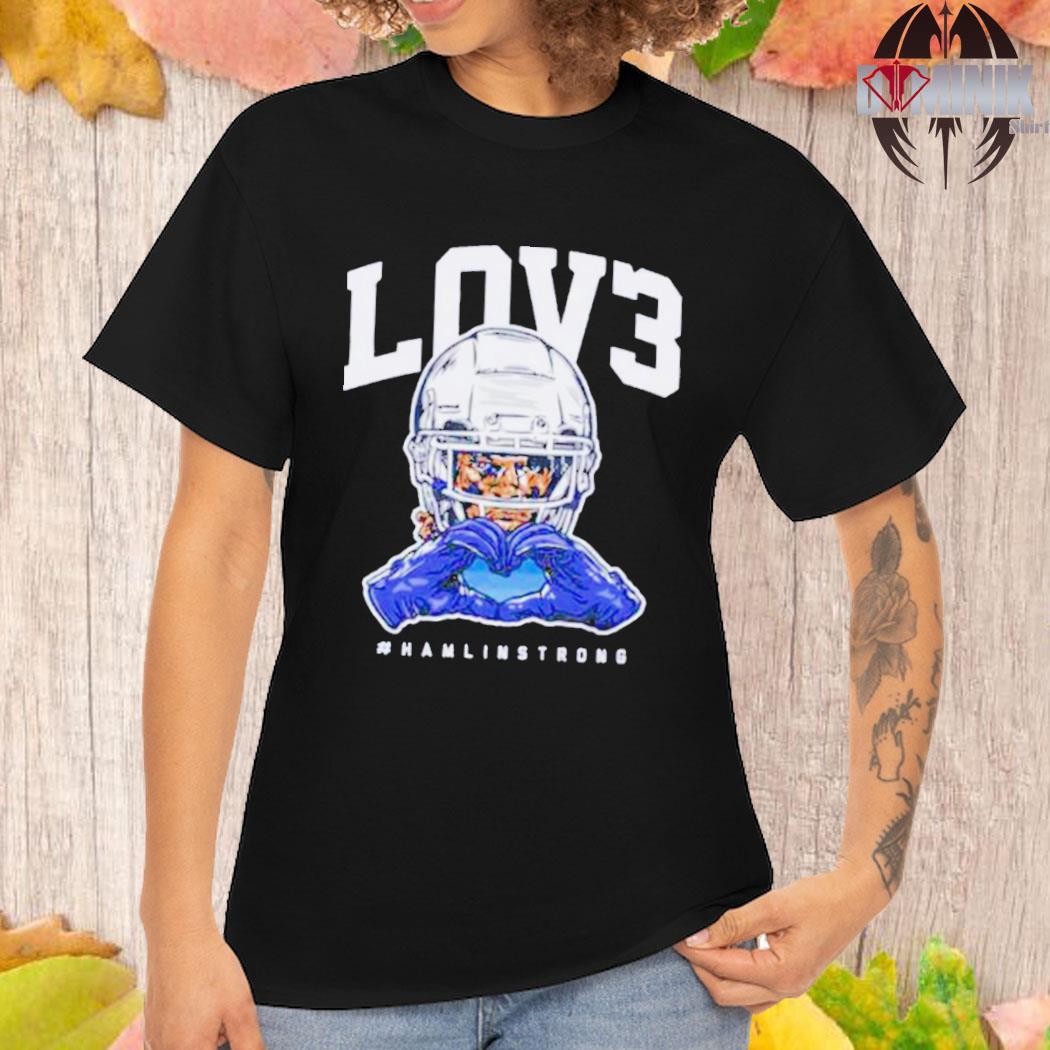 lov3 Damar Hamlin Buffalo Bill Air shirt, hoodie, sweater, long sleeve and  tank top