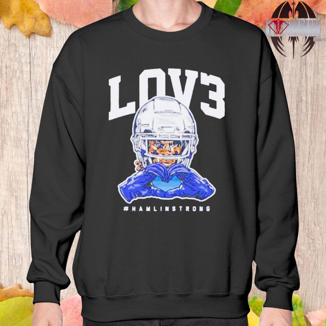 lov3 Damar Hamlin Buffalo Bill Air shirt, hoodie, sweater, long sleeve and  tank top