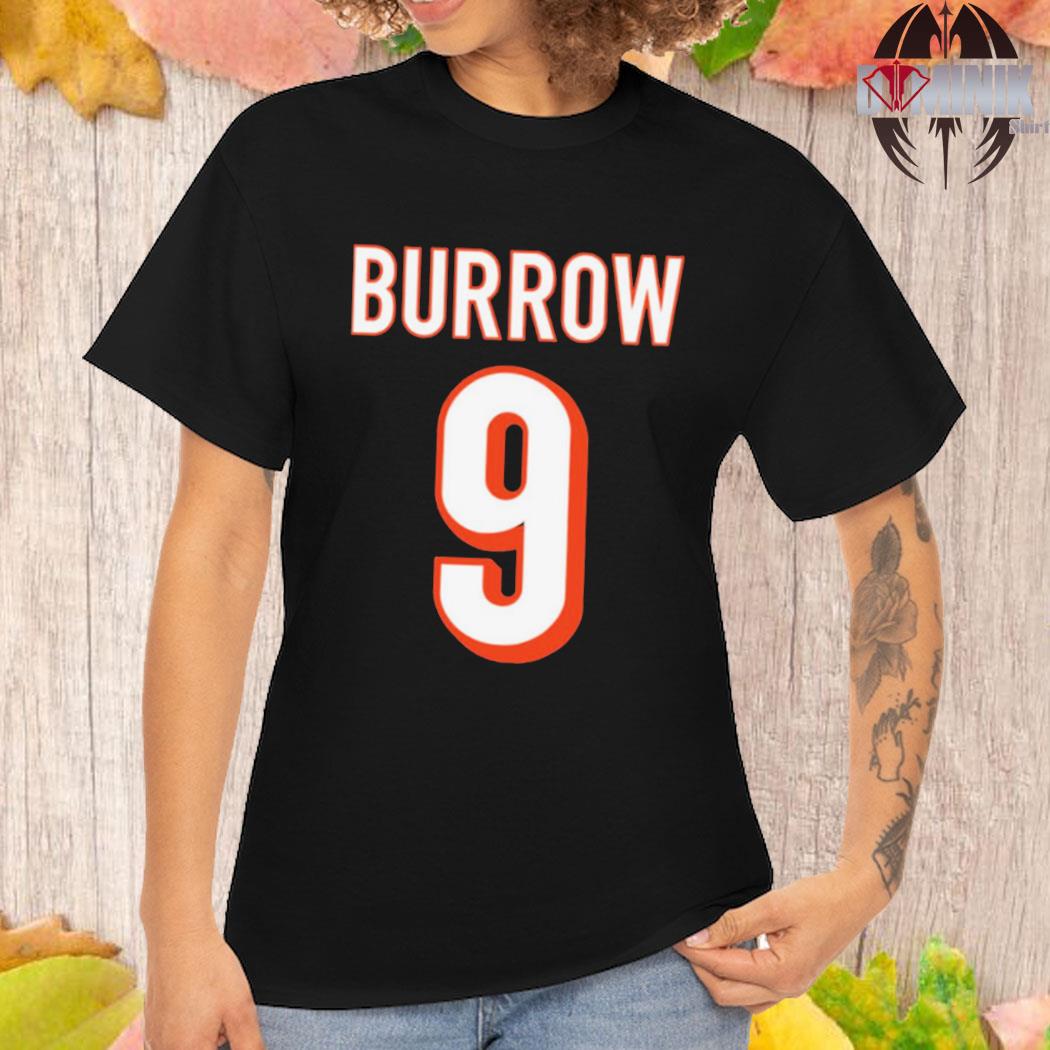 Number 9 Joe Burrow Jersey Number Graphic Unisex Sweatshirt - Teeruto