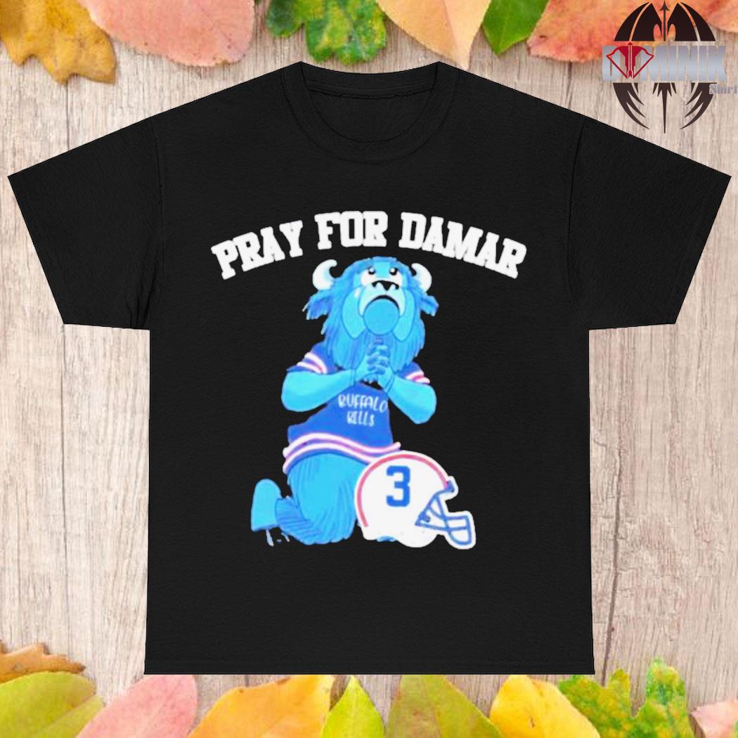 Official pray for damar hamlin 3 Buffalo Bills T-shirt, hoodie, tank top,  sweater and long sleeve t-shirt