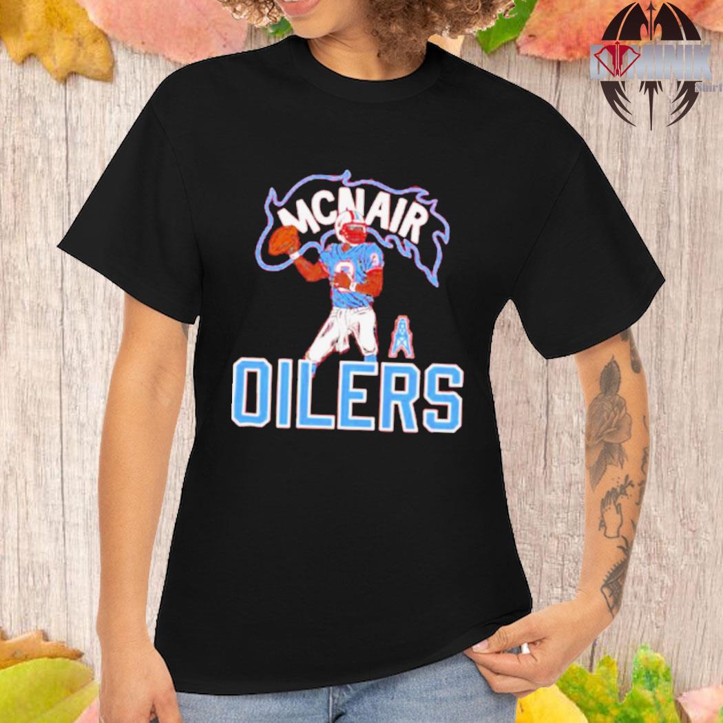 Tennessee Titans Steve McNair Oilers T-Shirt