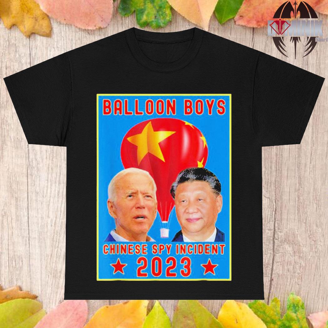 Official Chinese surveillance balloon boys Joe Biden vs xI jinping T-shirt