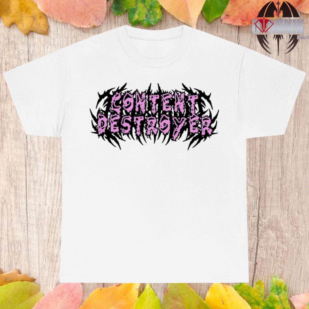 Official Content destroyer T-shirt