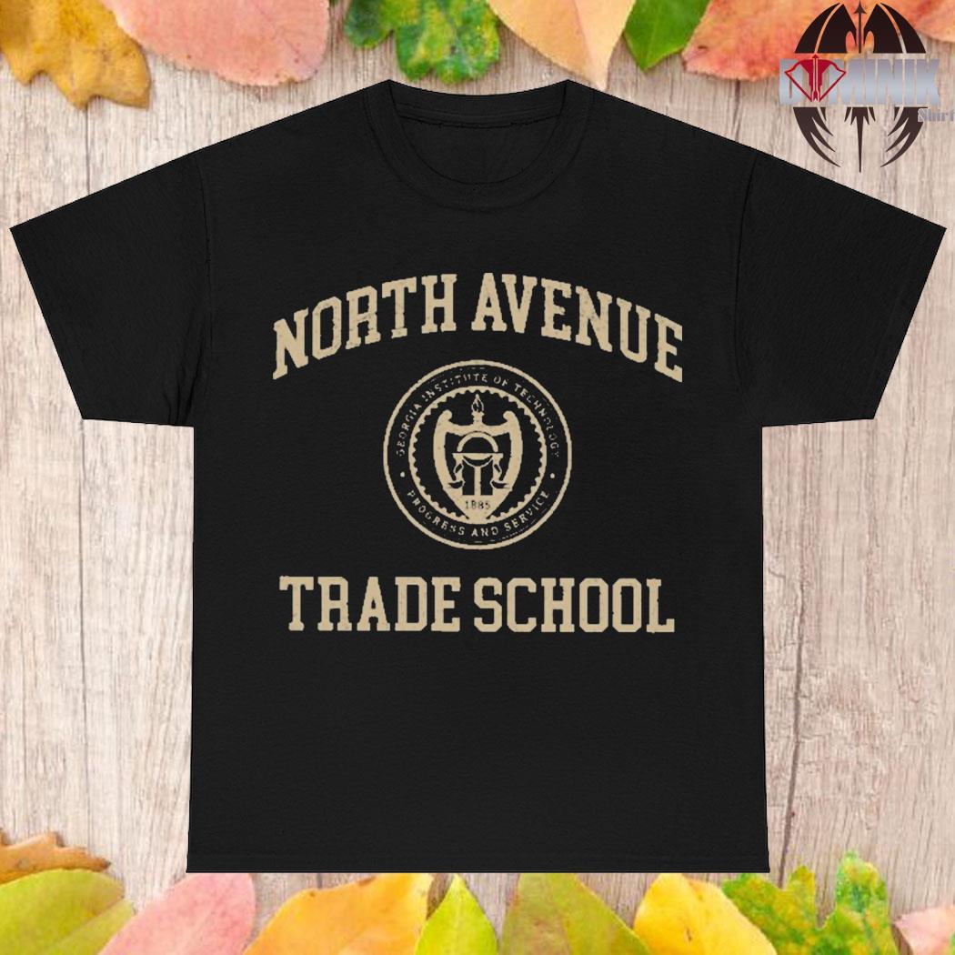 Official Georgia tech north avenue trade school T-shirt