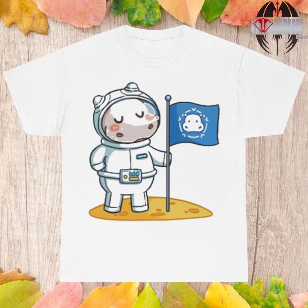 Official Hippo astronaut T-shirt