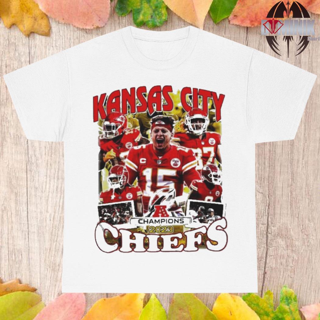 Official Kansas city Chiefs AFC champions 2023 T-shirt