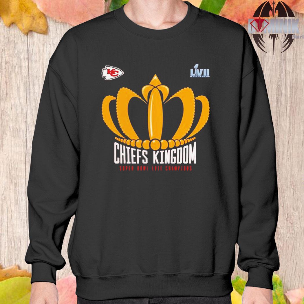 Official Kansas City Chiefs Super Bowl Lvii Champions Chiefs Kingdom T-shirt