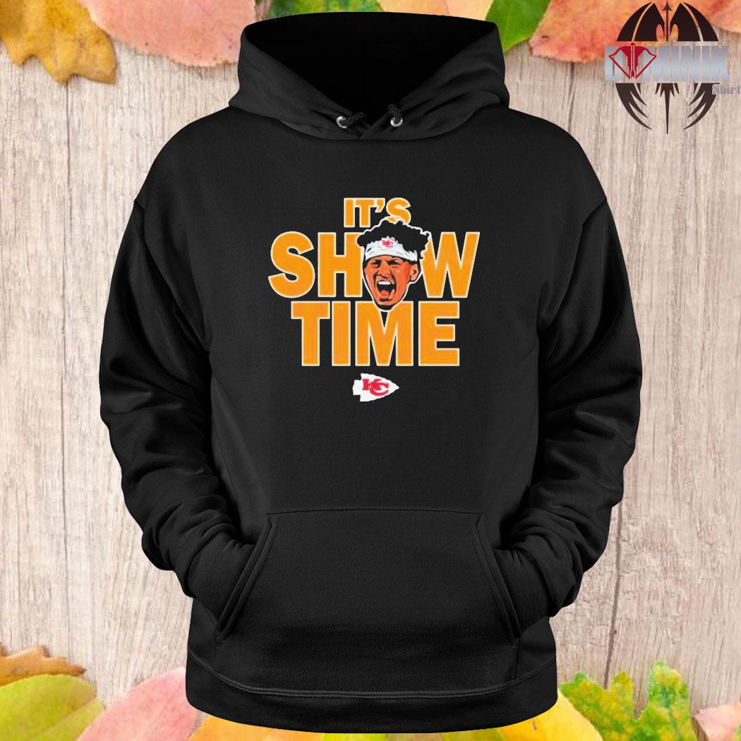 Patrick Mahomes MVP Kansas City Chiefs Showtime Men's Hooded Sweatshirt