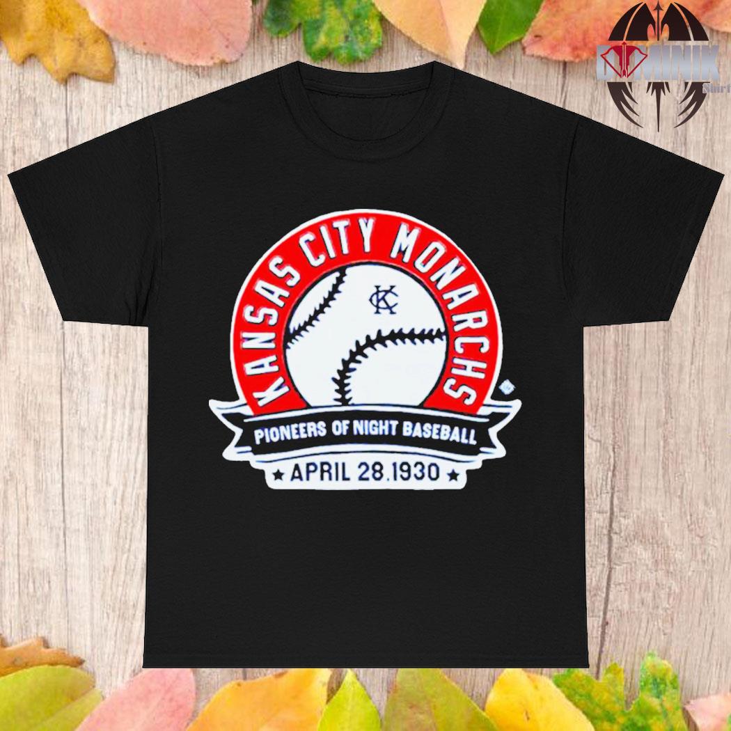 Official Kansas city monarchs pioneers of night baseball since 1930 T-shirt