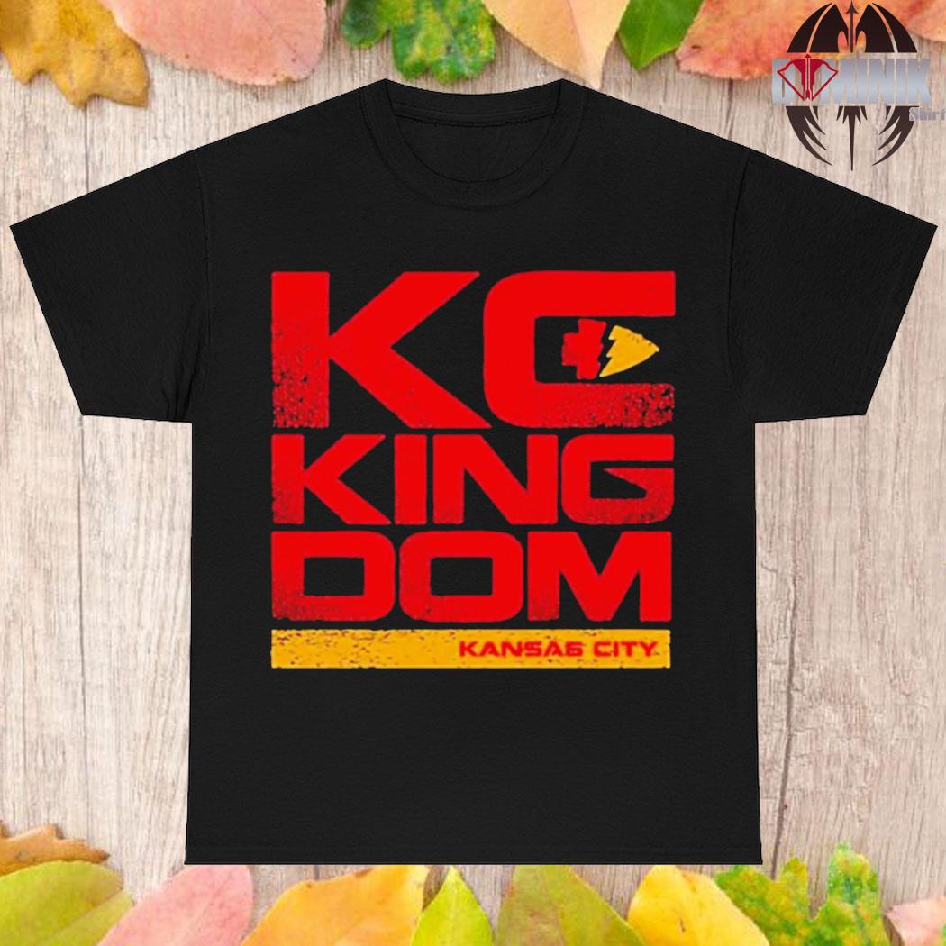 Official Kc Kingdom Chiefs red Kingdom Kansas city T-shirt