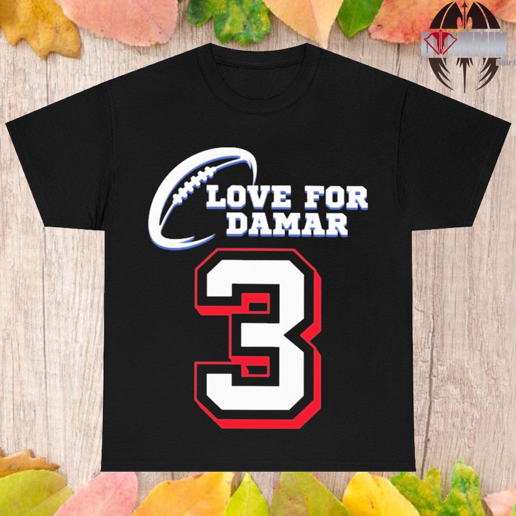 Official Love for damar 3 pray for damar 3 T-shirt