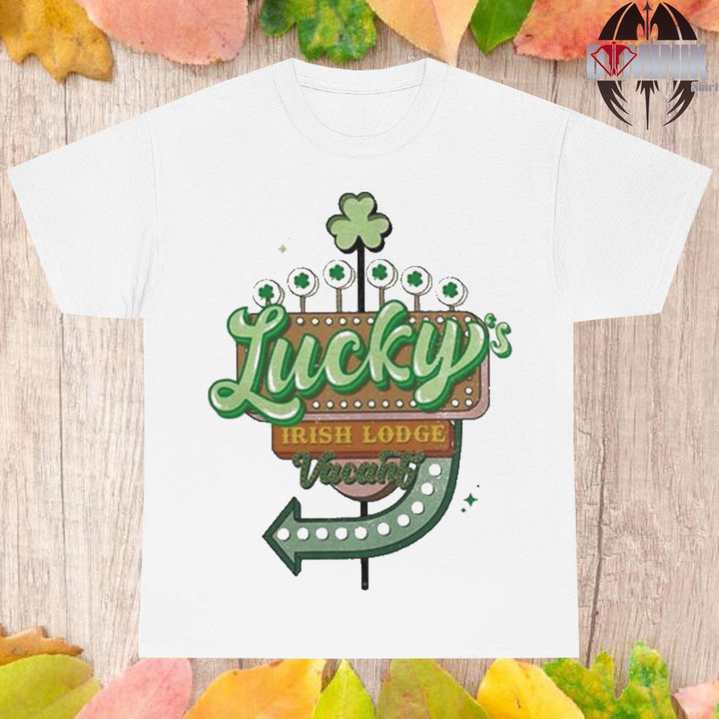 Official Lucky's irish lodge cute st patricks day 2023 T-shirt