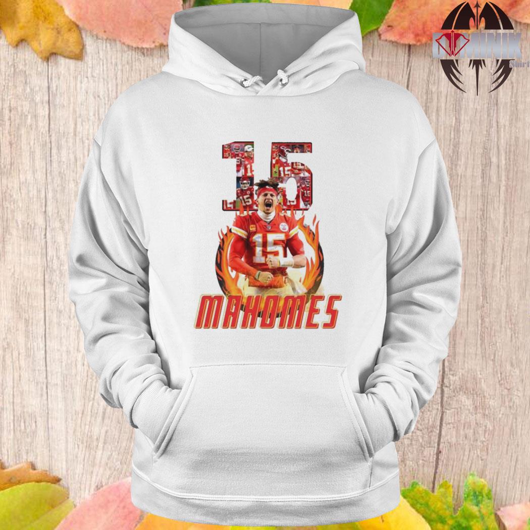 Majestic kansas City Chiefs long sleeved Shirt Patrick Mahomes #15 Logo  wmns 2x