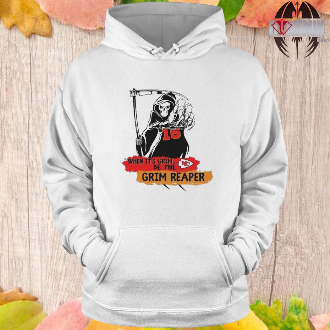 Patrick Mahomes , Mahomes Grim Reaper , Be The Grim Reaper Chiefs Tee Shirt,  hoodie, sweater and long sleeve