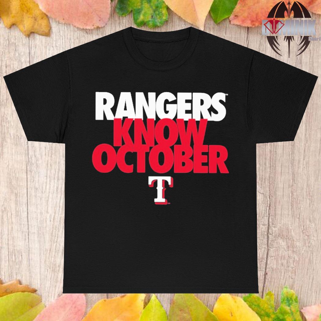Official Patrick mclellan rangers know october T-shirt