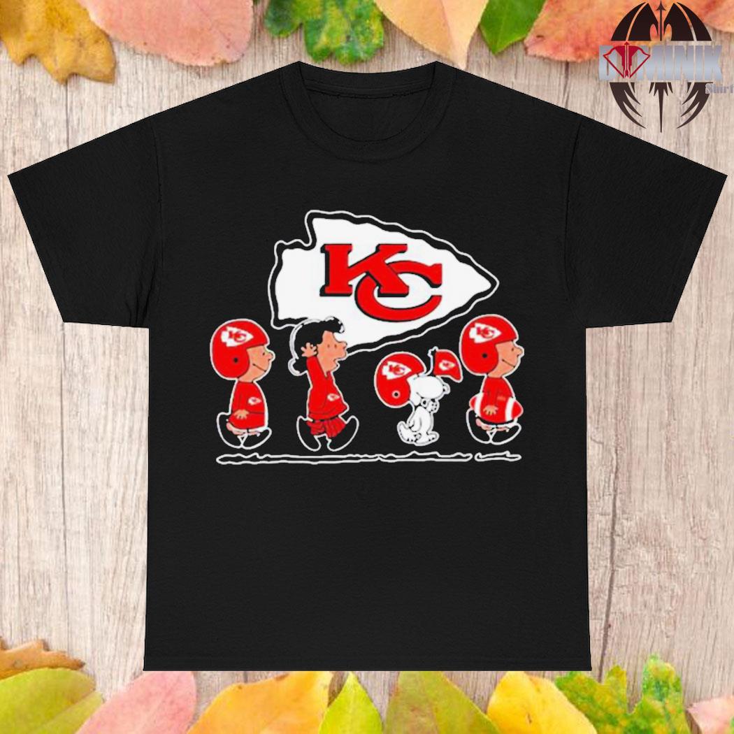 Snoopy And Friends Kansas City Chiefs Super Bowl Lvii 2023 T-s