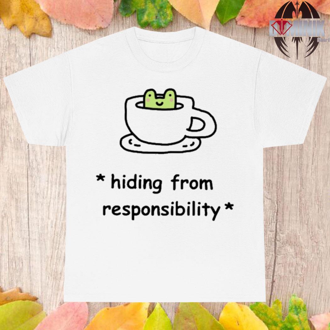 Official Stinky katie hiding from responsibility T-shirt
