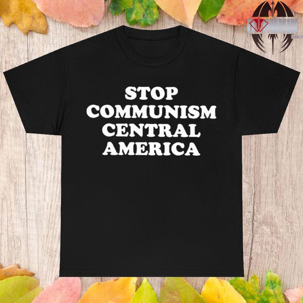Official Stop communism central America T-shirt