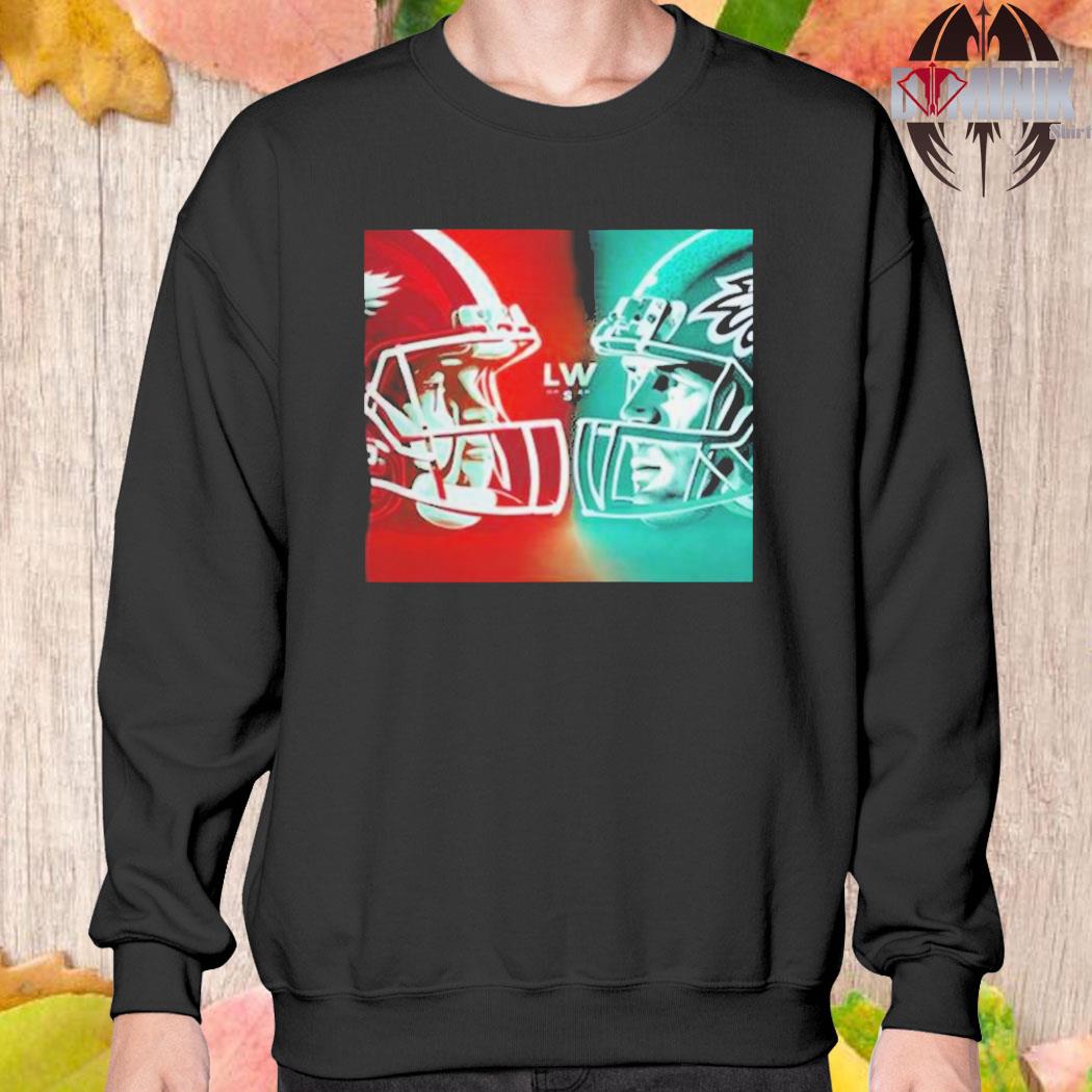 Super bowl 2023 vintage philadelphia eagles Kansas city Chiefs shirt,  hoodie, sweater, long sleeve and tank top