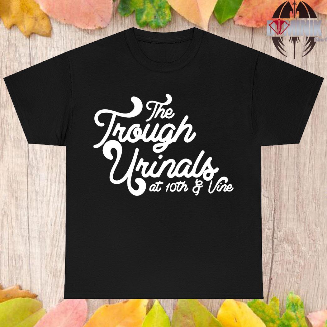 Official The trough urinals at 10th and vine T-shirt