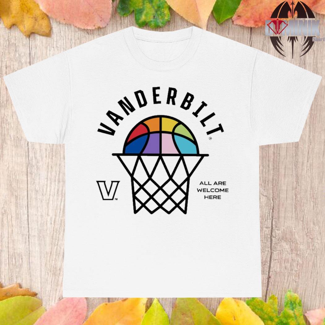 Official Vanderbilt all are welcome here T-shirt