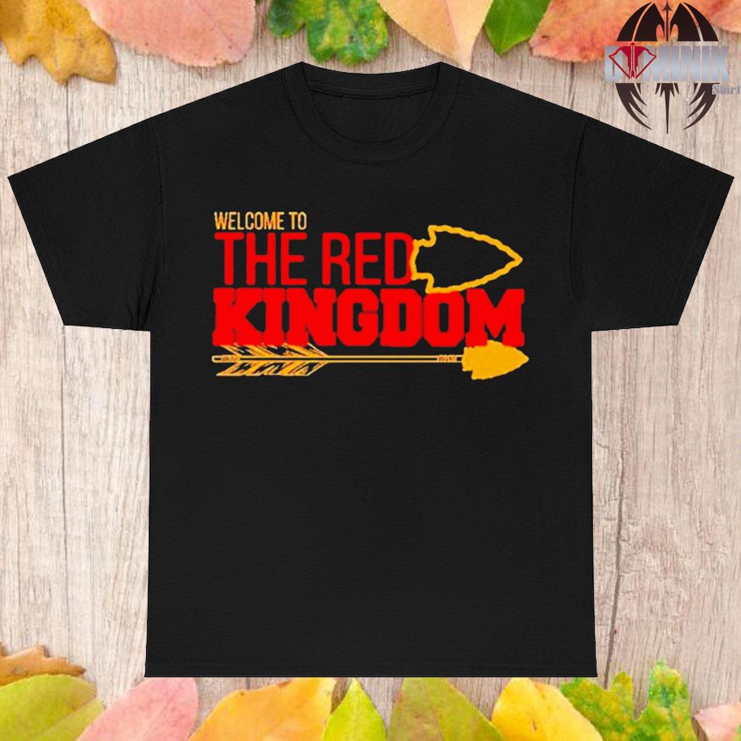 Official Welcome to the red Kingdom Kansas city Chiefs 2023 T-shirt