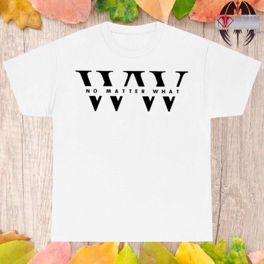 Official William white no matter what logo T-shirt