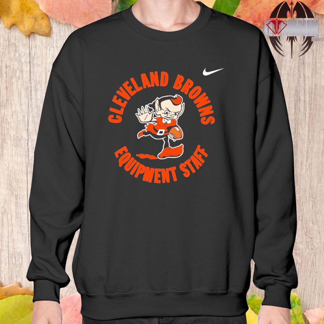 Cleveland browns equipment staff shirt, hoodie, sweater, long sleeve and  tank top