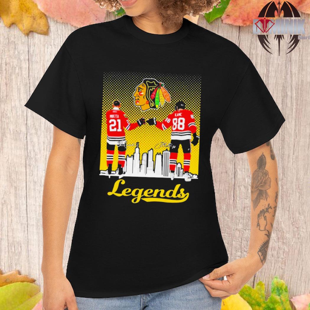 Official legend chicago blackhawks stan mikita vs patrick kane city  signatures T-shirt, hoodie, tank top, sweater and long sleeve t-shirt