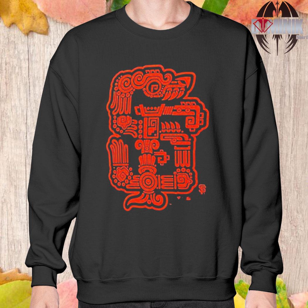 Official Aztec SF Giants Gigantes shirt, hoodie, sweater, long