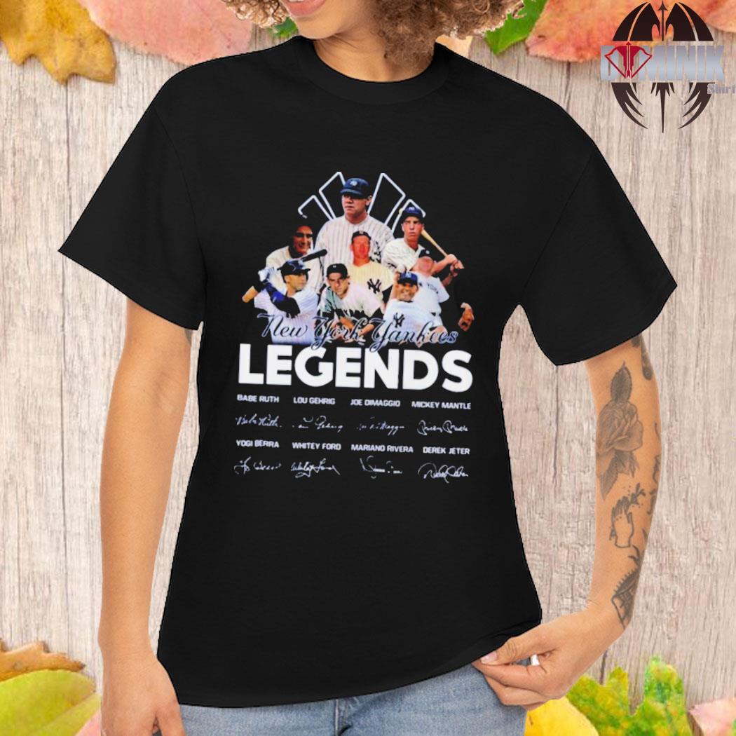 New York Yankees Legends Signatures T-Shirt