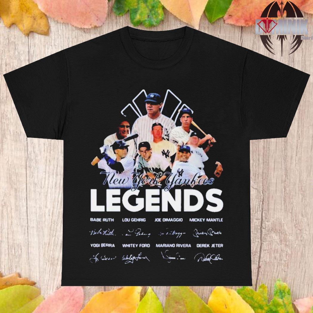 New York Yankees Legends 2023 Signatures Shirt - NVDTeeshirt